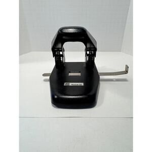Standard 2 Hole Paper Punch 1/4" holes / 30 Sheets Capacity, Black
